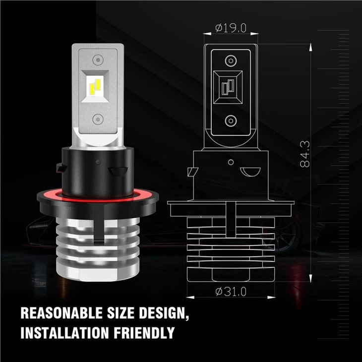 Headlight Bulb Replacement Hi/Lo Beam H13
